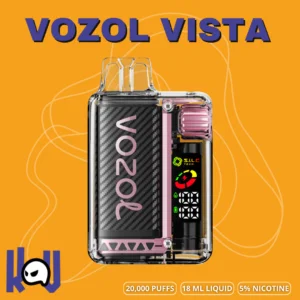 Vozol Vista 20000 - Vape Desechable Recargable con Pantalla LED y 20,000 Caladas | KOV México