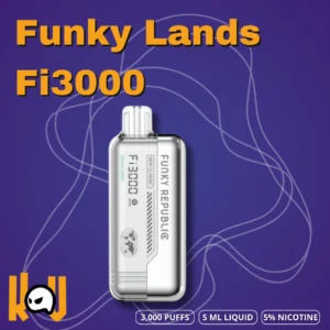 Funky Lands Fi3000 - Vape Desechable con 3,000 Caladas y Sabores Exquisitos | KOV México