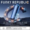 Funky Republic Ti7000 - Vape Desechable Recargable con Pantalla Digital y 7,000 Caladas | KOV México