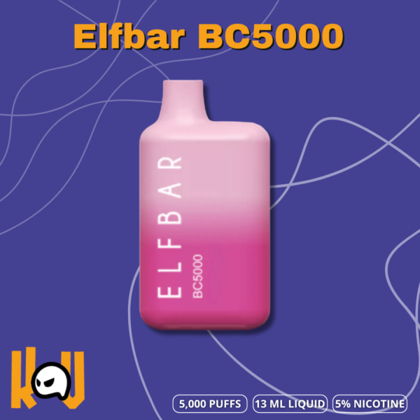 ElfBar BC5000 - Vape Desechable Recargable con 5000 Caladas y 5% Nicotina | KOV México