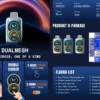 Waka Duo 28000 - Vape Desechable Recargable con 28,000 Caladas y Dual Flavor | KOV