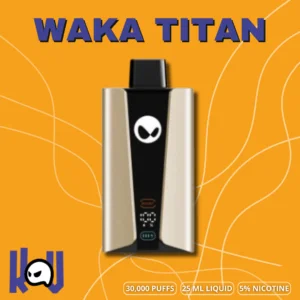 Waka SoPro Titan 30000 - Vape Desechable Recargable con 30,000 Caladas y Pantalla LED | KOV