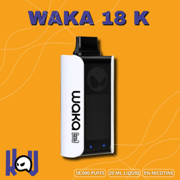 Waka SoPro 18000 - Vape Desechable Recargable con 18,000 Caladas y Pantalla LED | KOV