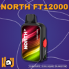 North FT12000 - Vape Desechable Recargable de 12,000 Caladas | KOV