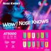 Nose Knows AT5000 - Vape Desechable 5,000 Caladas con Diseño Elegante | KOV