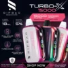 Rifbar Turbo X 15K - Vape Desechable Recargable de 15,000 Caladas | KOV