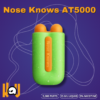 Nose Knows AT5000 - Vape Desechable 5,000 Caladas con Diseño Elegante | KOV
